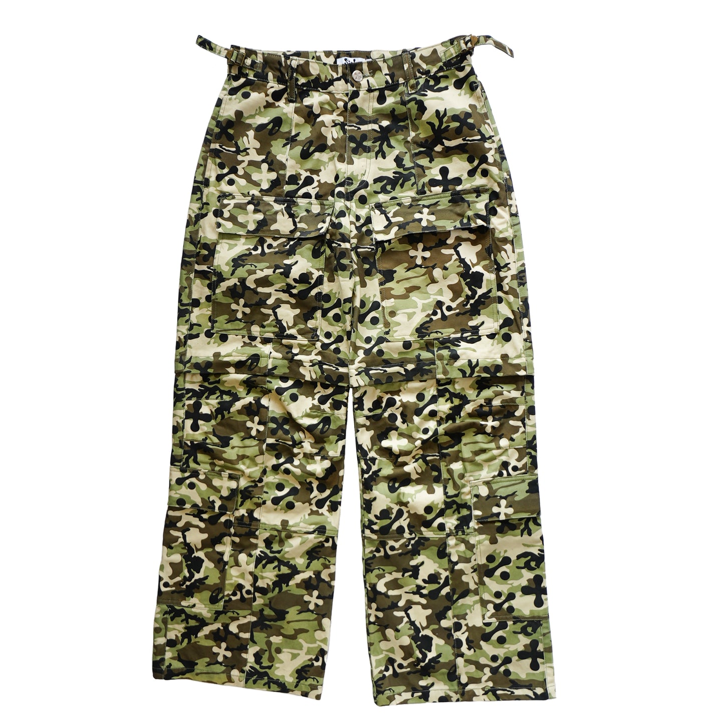 +CAMO CONVERTIBLE CARGO PANTS